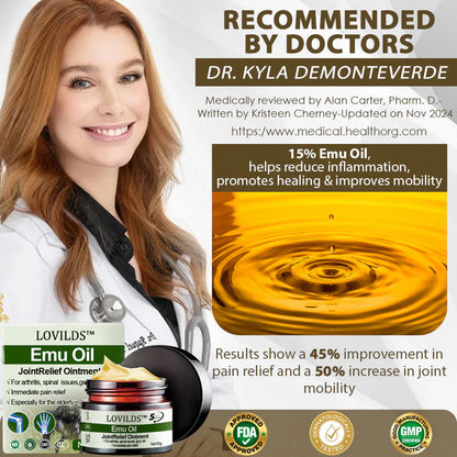 LOVILDS™ Emu Oil JointRelief Ointment ( BUY 1 GET 1 FREE )